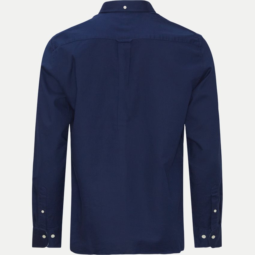 Gant Skjorter REG SHIELD TEXTURE BD 3020070 PERSIAN BLUE